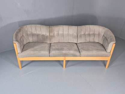 Vintage Three Seater Sofa 1980s Danish Nielaus Jeki Retro MCM EB11348 M3SS2