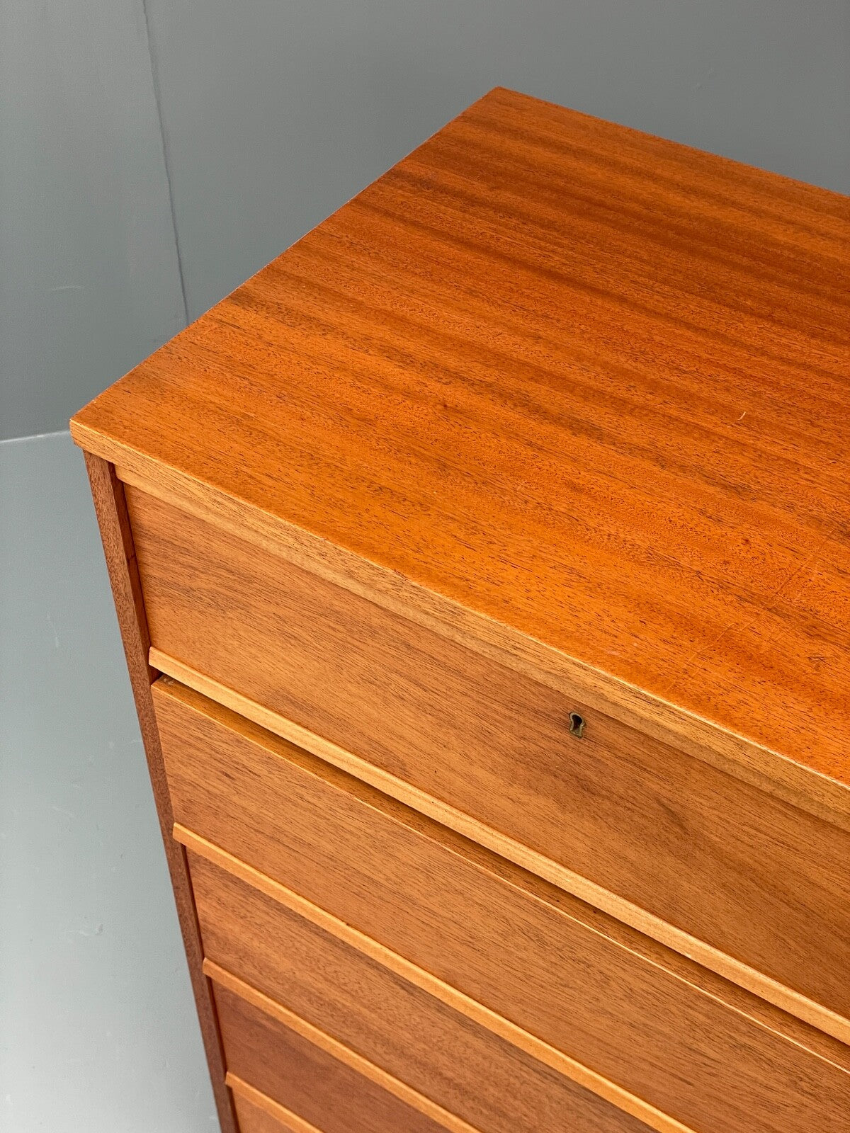 Vintage Teak Chest Of Drawers 1970s Design Homecharm EB9731 MWOO - UKDK FURNITURE