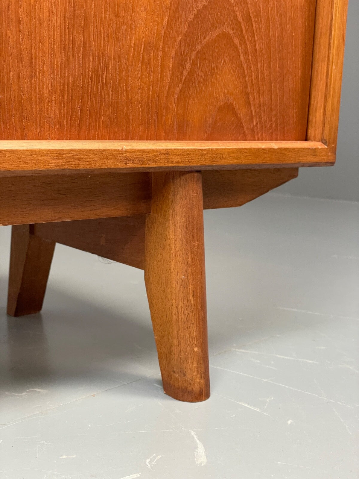 Vintage Teak Bookcase Retro 1960s Glazed Unit By Gibbs Furniture EB9776 MWOO - UKDK FURNITURE