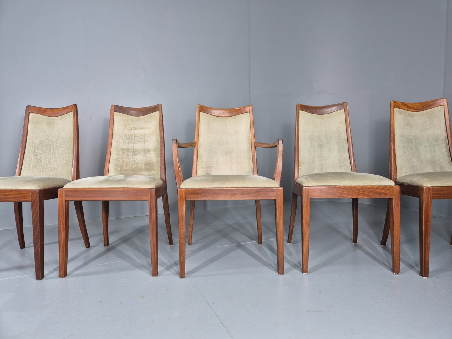 5 Vintage Teak Dining Chairs G Plan 1970s Design Retro Mid Century EB11919 MDIN2