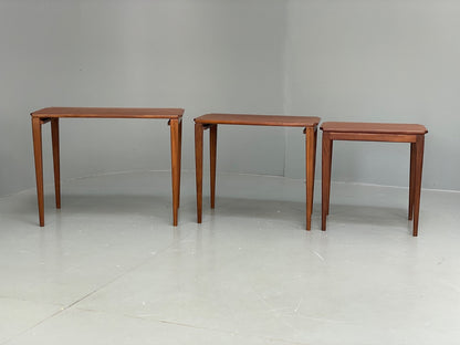 Vintage Richard Hornby Teak Nesting Tables 1960s Retro EB10009 MWOO - UKDK FURNITURE