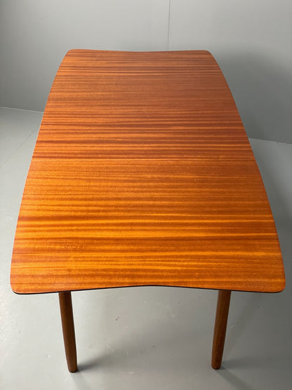 Vintage Teak Dining Table Extending Vanson 1960s Mid Century EB11550 MWOO9
