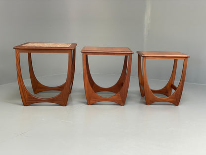 Vintage G Plan Astro Teak Nest of Tables 1970s Retro EB9522 MWOO - UKDK FURNITURE