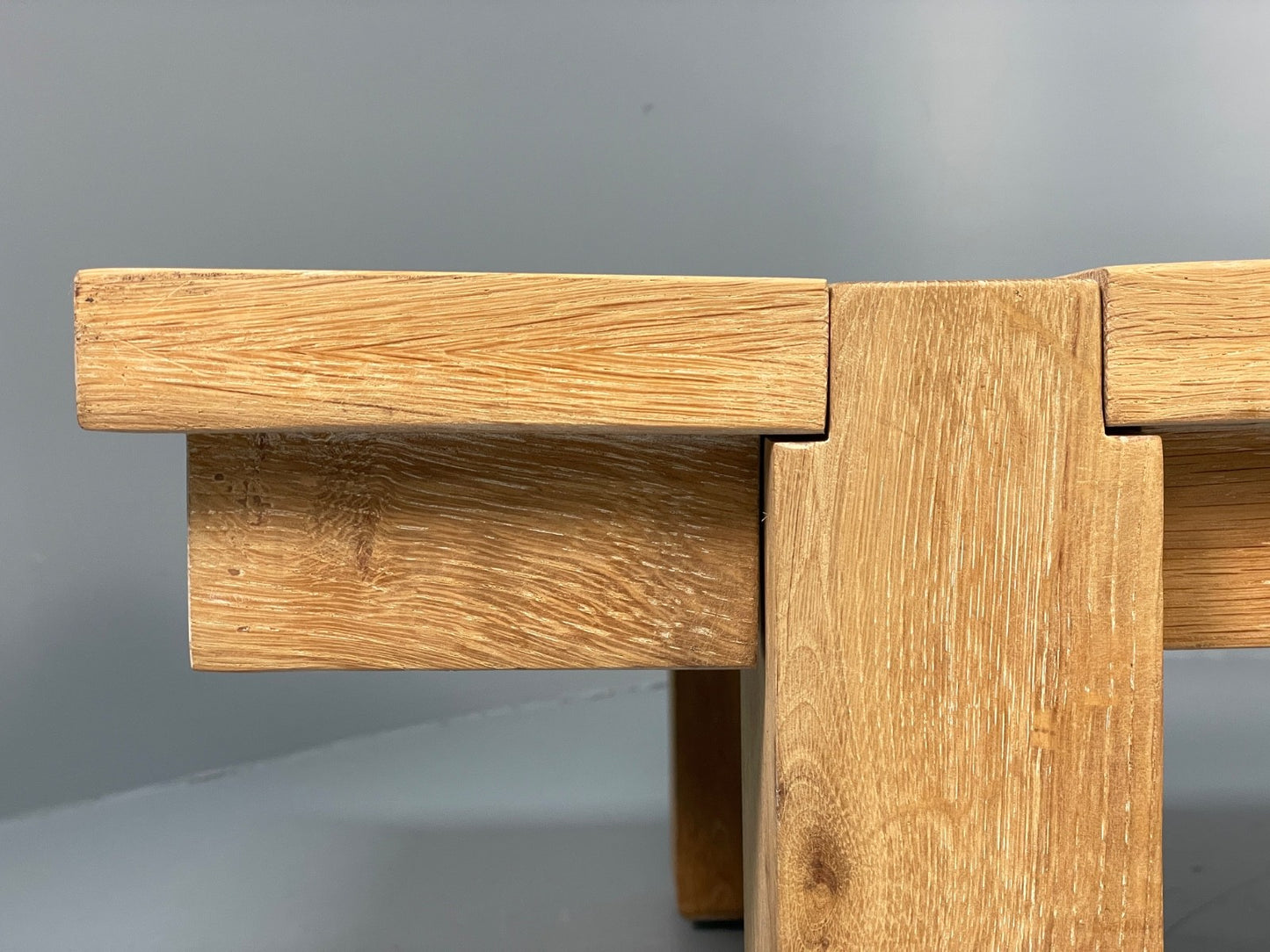 Solid Oak Coffee Table Japanese Style By Ludwik Styl Modern EB10878 MWOO11