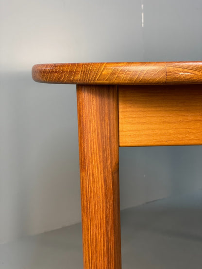 Vintage Solid Teak Extending Modular Rectabgular Dining Table Unique EB8848 MWOO - UKDK FURNITURE