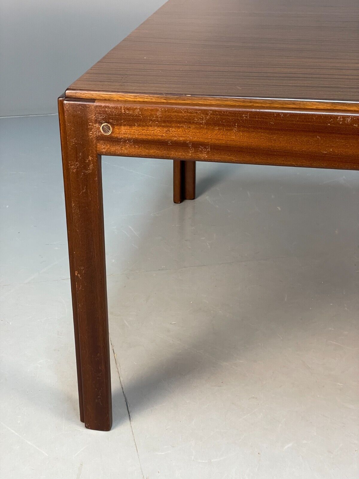 Vintage Danish Square Coffee Table Mahogany 1950s EB8673 MWOO - UKDK FURNITURE