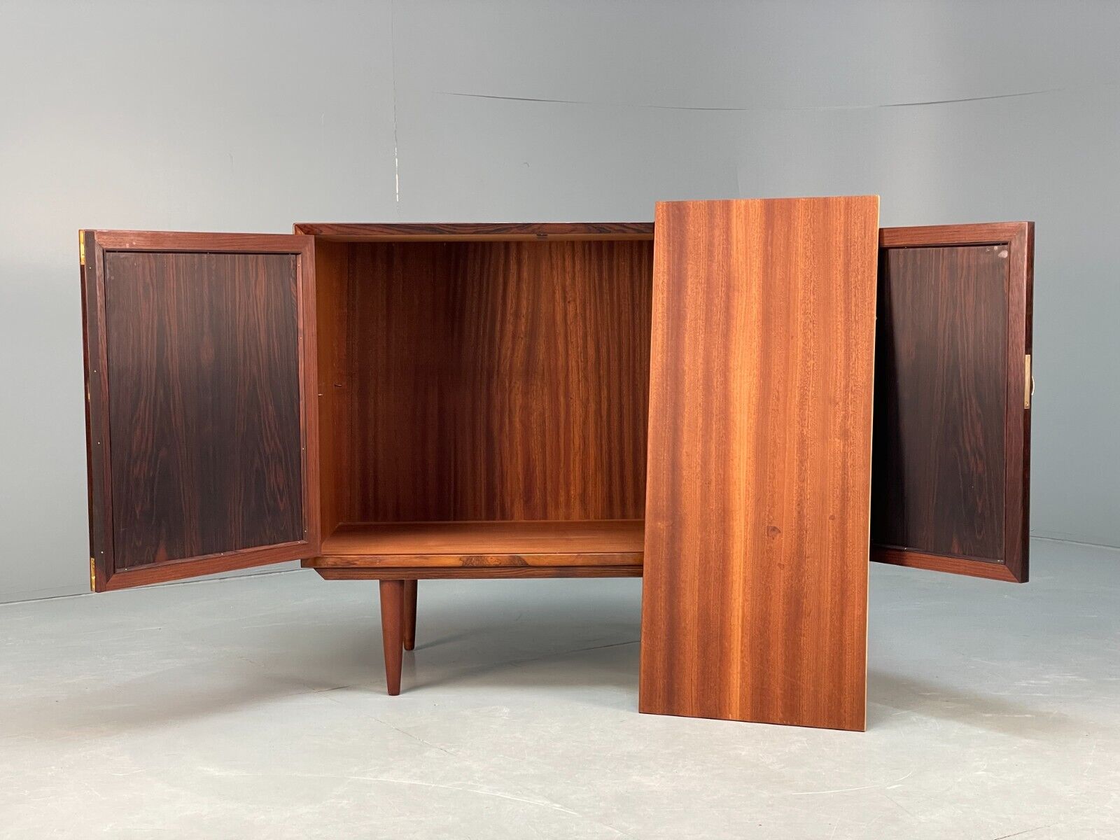 Vintage Danish Double Door Cabinet By LYBY Møbler Mid Century EB8844 MWOO - UKDK FURNITURE