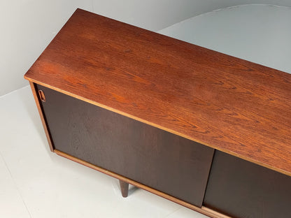 Vintage Danish Oak Sideboard 1970s Retro Shelving Drawers EB10870 MWOO4