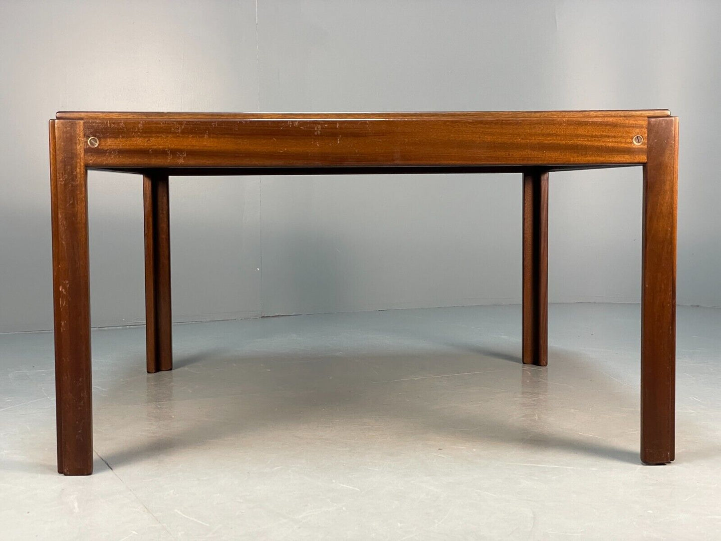 Vintage Danish Square Coffee Table Mahogany 1950s EB8673 MWOO - UKDK FURNITURE