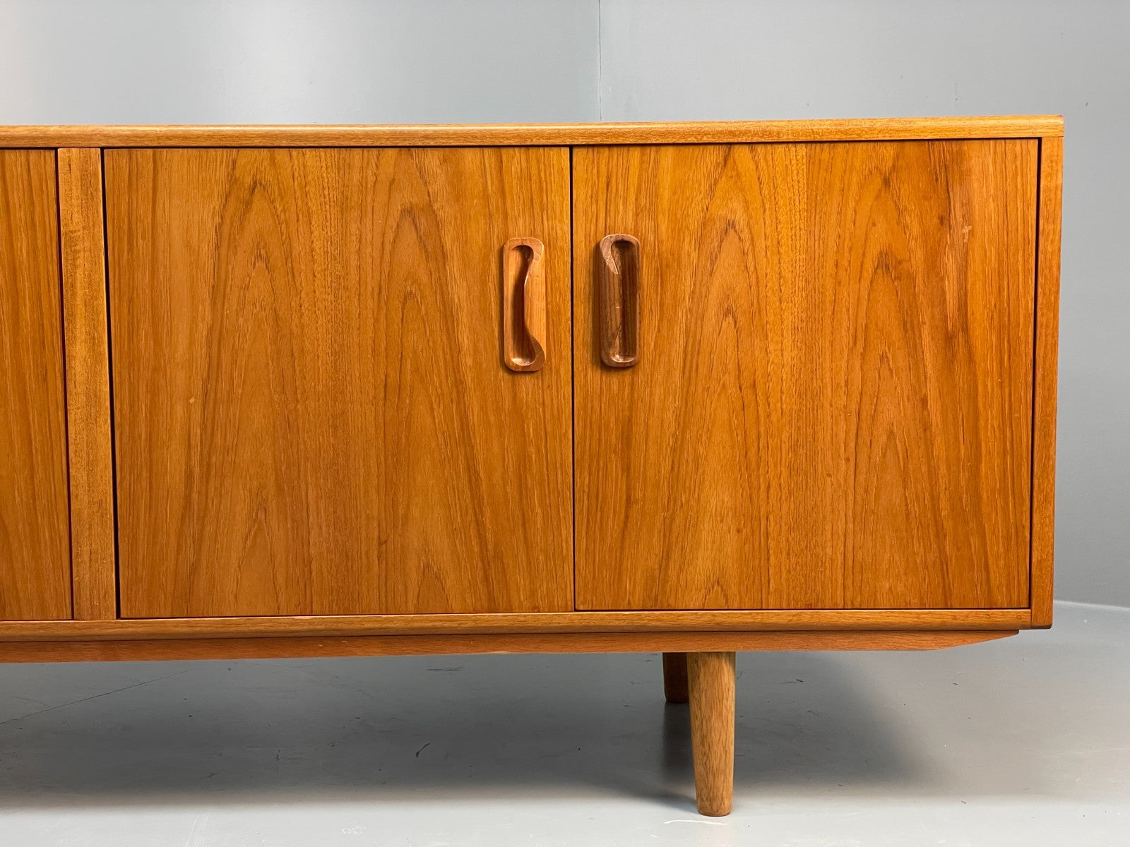 G Plan Teak Sideboard Fresco Range Shelving Retro 1970s TV Unit EB10946 MWOO4