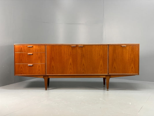 Vintage McIntosh Teak Sideboard 1960s Mid Century Drawers Shelving EB11507 MWOO0