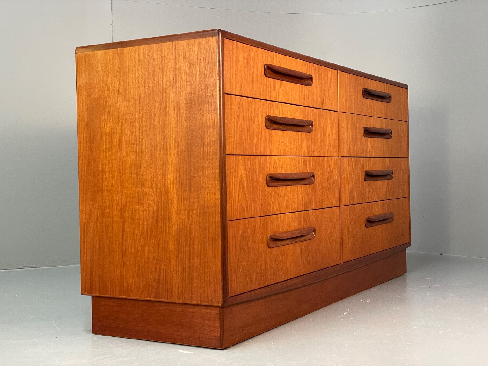 G Plan Fresco Teak Chest Of Drawers Vintage Retro Design 1960s EB9720 MWOO - UKDK FURNITURE