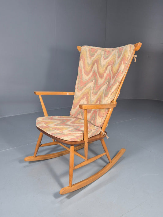 Mid Century Rocking Chair Scandinavian Design 1960s Retro EB10924 MNOR0