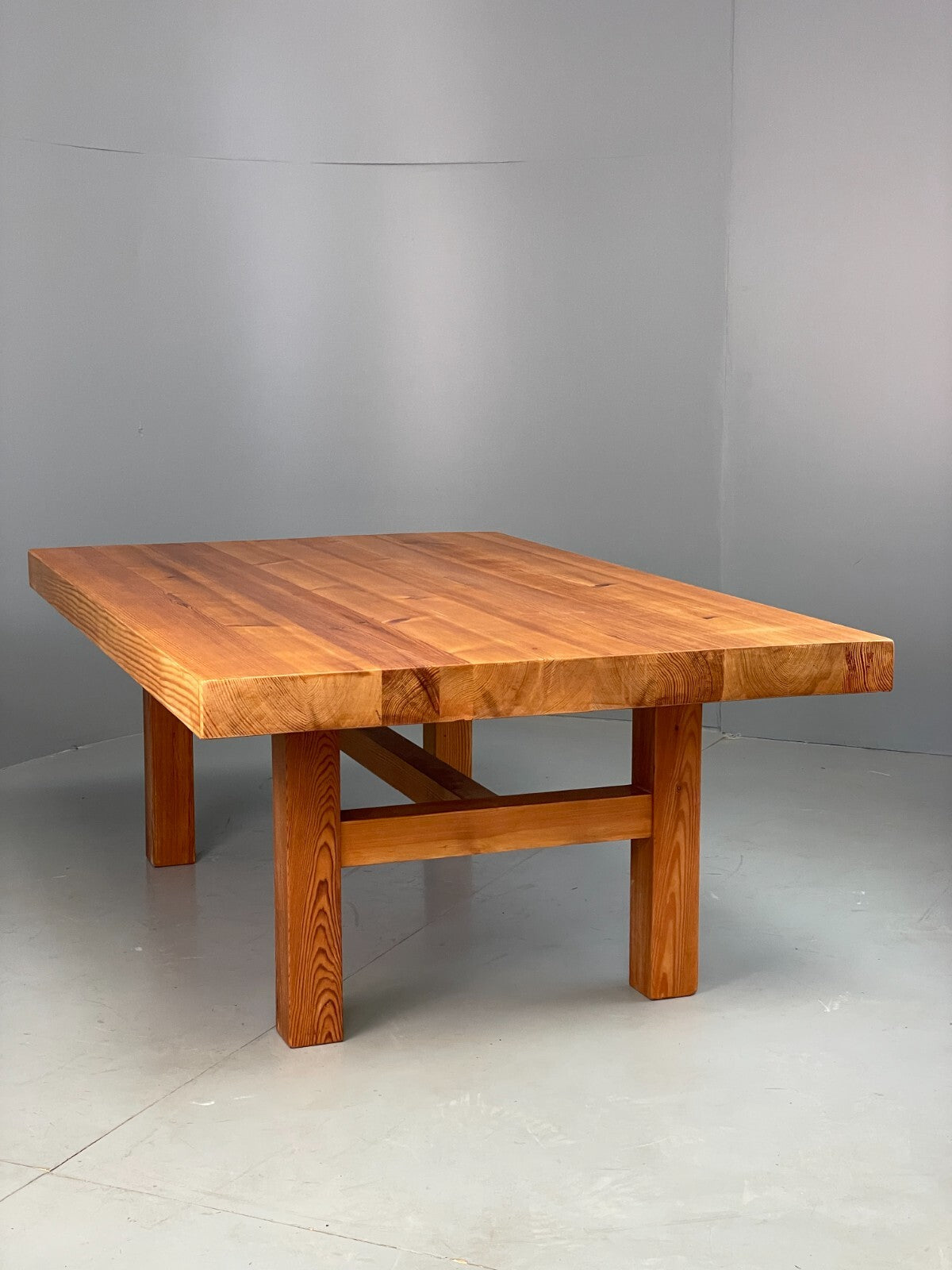 Large Solid Pine Coffee Table Scandinavian Design EB7551 MWOO - UKDK FURNITURE