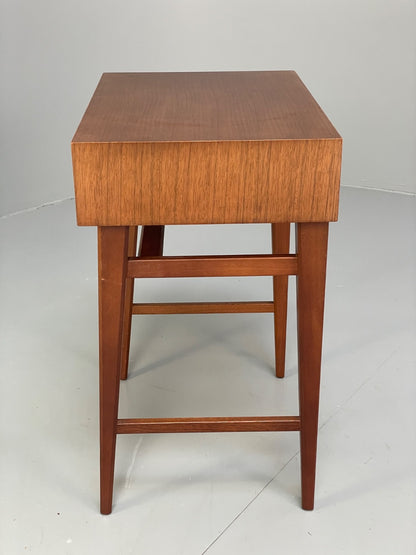 Vintage Meredew Bedside Cabinet Walnut Brass Mid Century 1950s EB9829 MWOO - UKDK FURNITURE