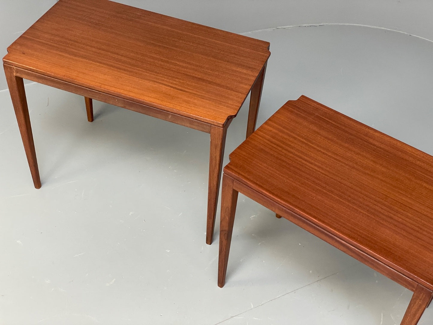 Vintage Richard Hornby Teak Nesting Tables 1960s Retro EB10009 MWOO - UKDK FURNITURE