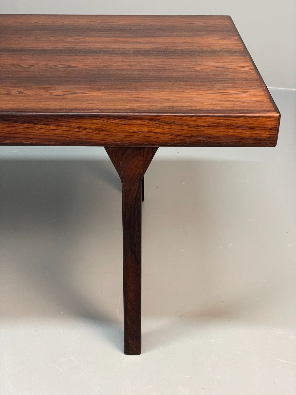 Vintage Danish Coffee Table - 1960s Mid Century By Dyrlund No Shelf EB10943 MWOO14