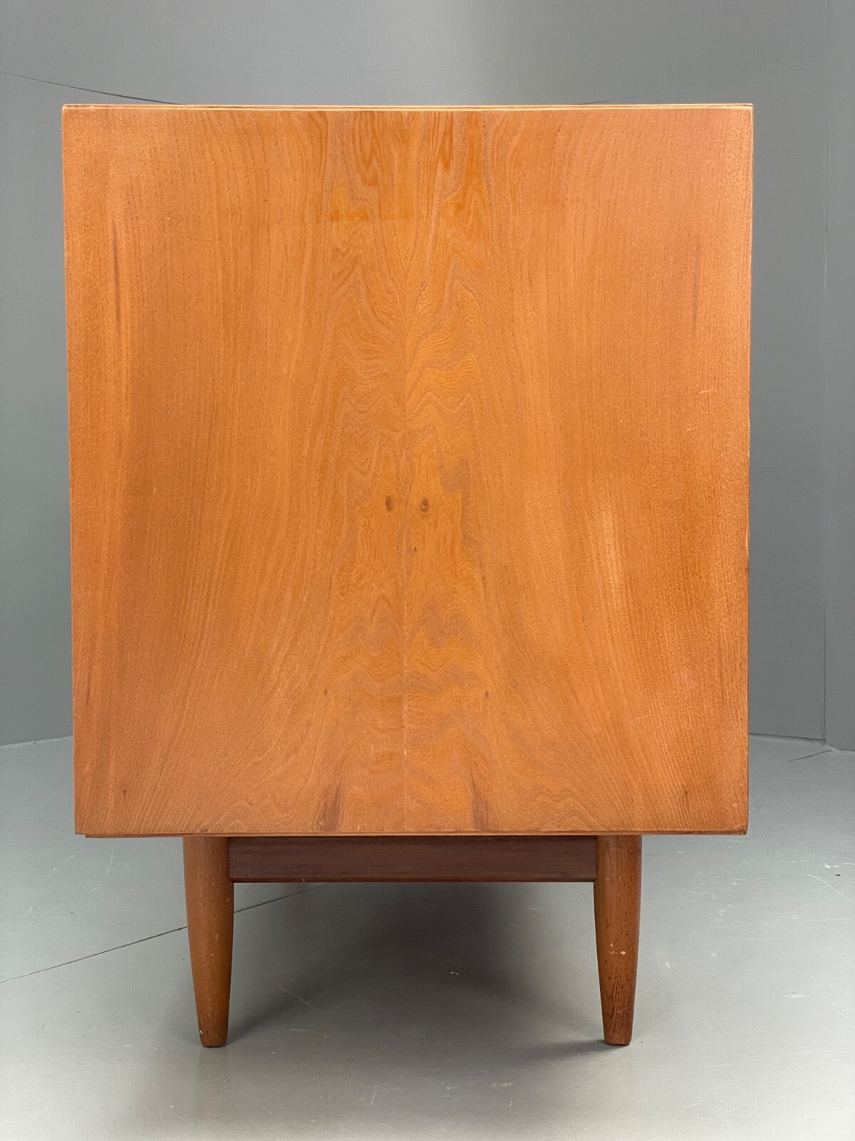 Vintage Scandart Elm Sideboard 1960s Mid Century Drawers Shelving EB9812 MWOO - UKDK FURNITURE