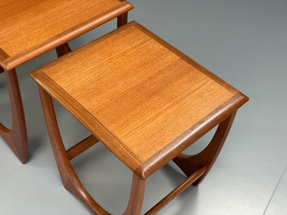 Vintage G Plan Astro Teak Nest of Tables 1970s Retro EB9522 MWOO - UKDK FURNITURE