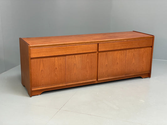Vintage 1970s Teak Sideboard By William Lawrence Shelving Drawers EB10235 MWOO0