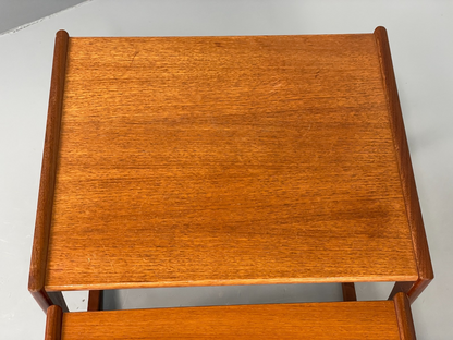 G Plan Nesting Tables 1970s Vintage Teak Quadrille Range Retro EB11070 MWOO3