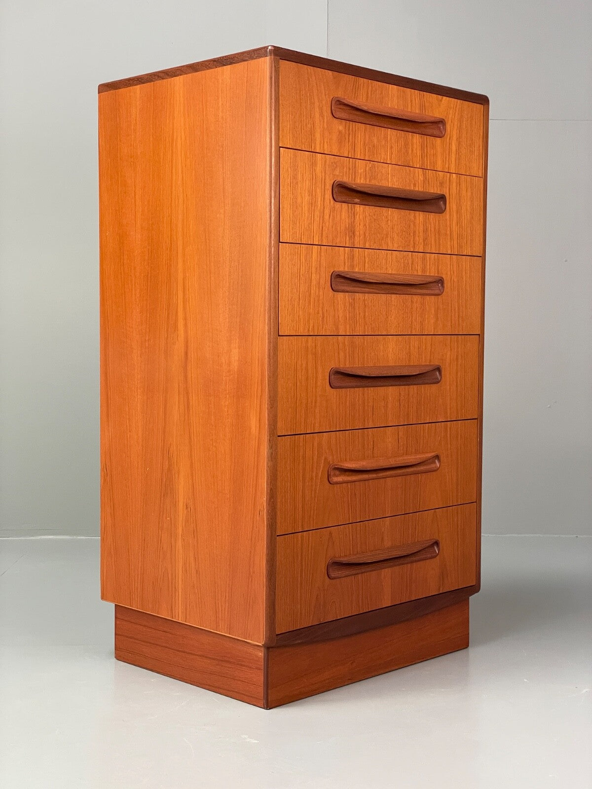 Vintage G Plan Teak Chest Of Drawers Tallboy Fresco Range Retro EB9738 MWOO - UKDK FURNITURE