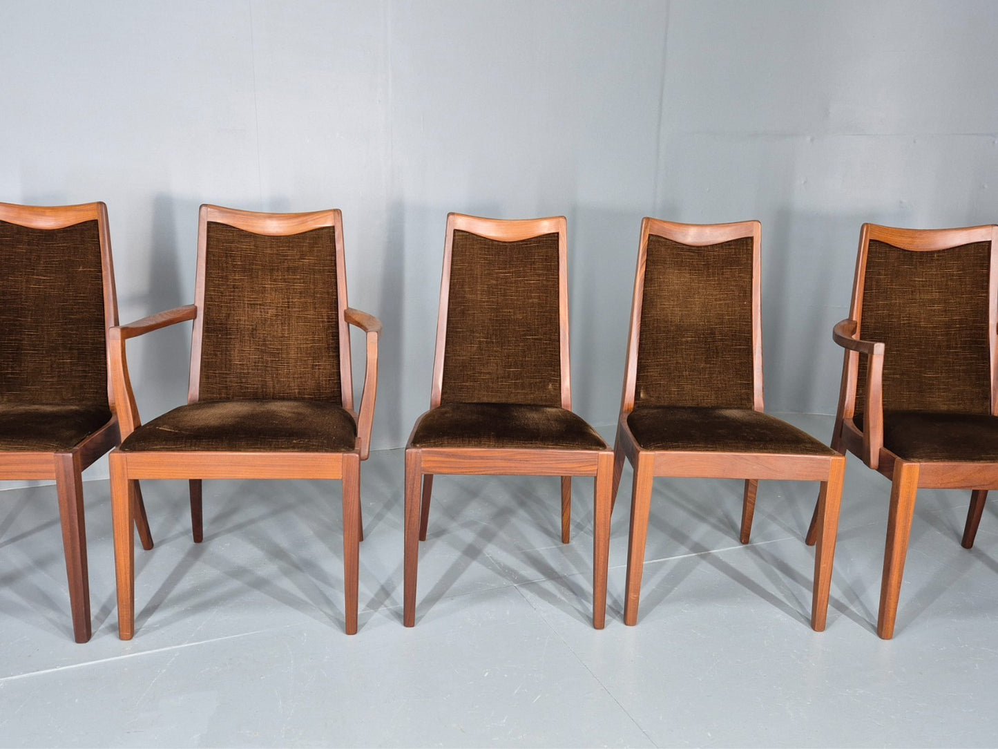 6 Vintage G Plan Teak Dining Chairs 1970s Mid Century Retro  EB11893 MDIN2