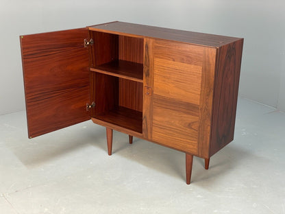Vintage Danish Small Cabinet Adjustable Shelving Retro Mid Century EB9104 MWOO - UKDK FURNITURE