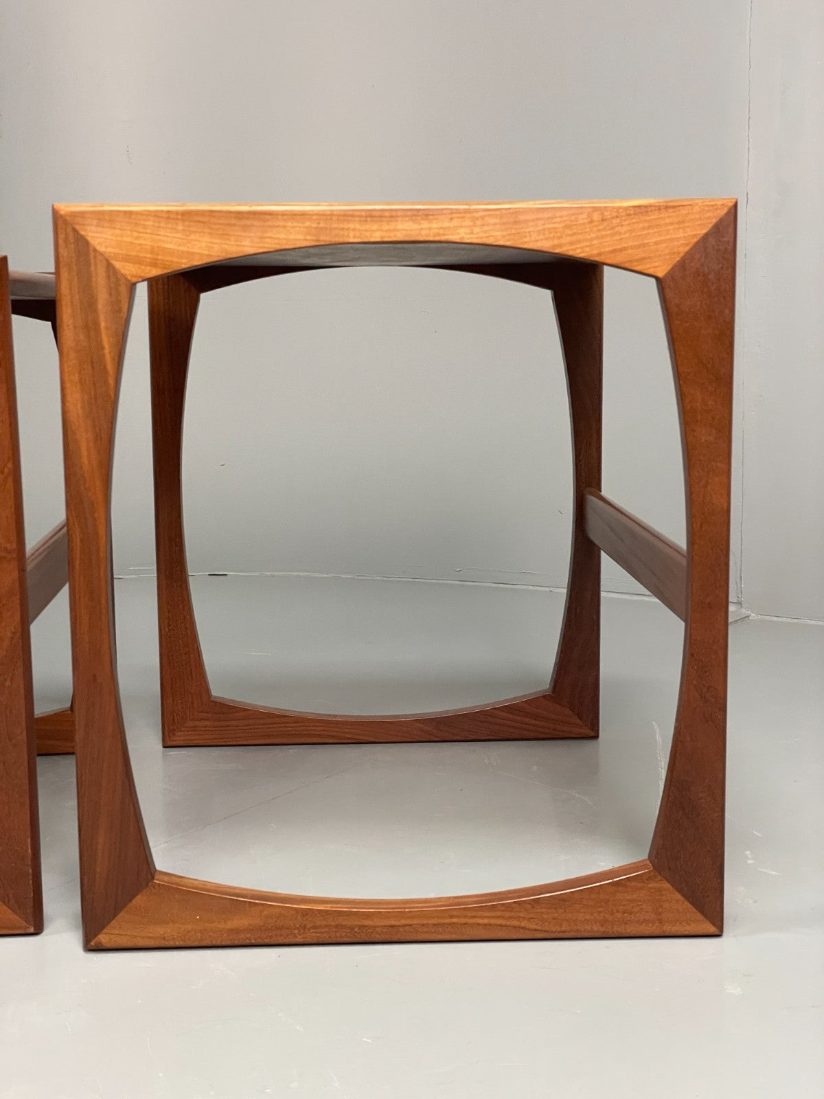 G Plan Nesting Tables Teak Quadrille Range Vintage Retro 1970s EB11678 MWOO11