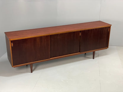 Vintage Danish Oak Sideboard 1970s Retro Shelving Drawers EB10870 MWOO1