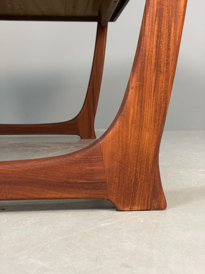 Vintage Rectangular Coffee Table Mid Century Norwegian Design EB10676 MWOO10