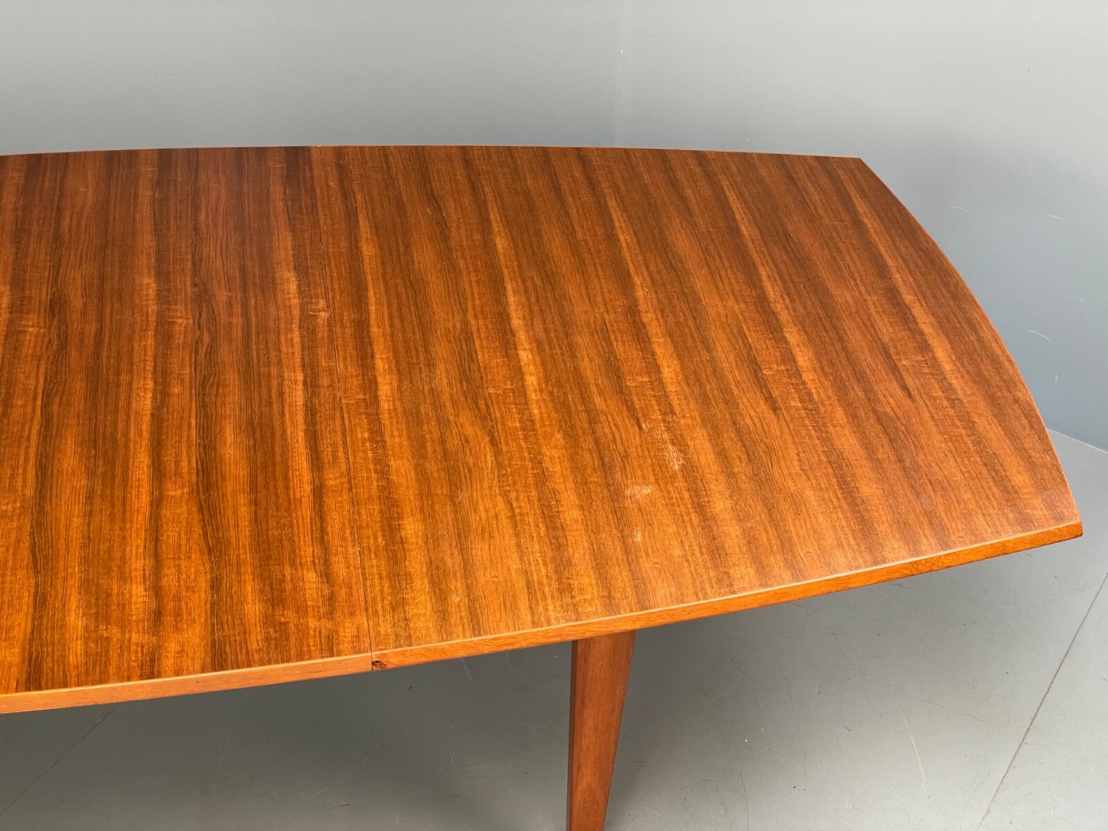 Vintage Gordon Russell Dining Table Extending Walnut & Teak 1960s EB9517 MWOO - UKDK FURNITURE