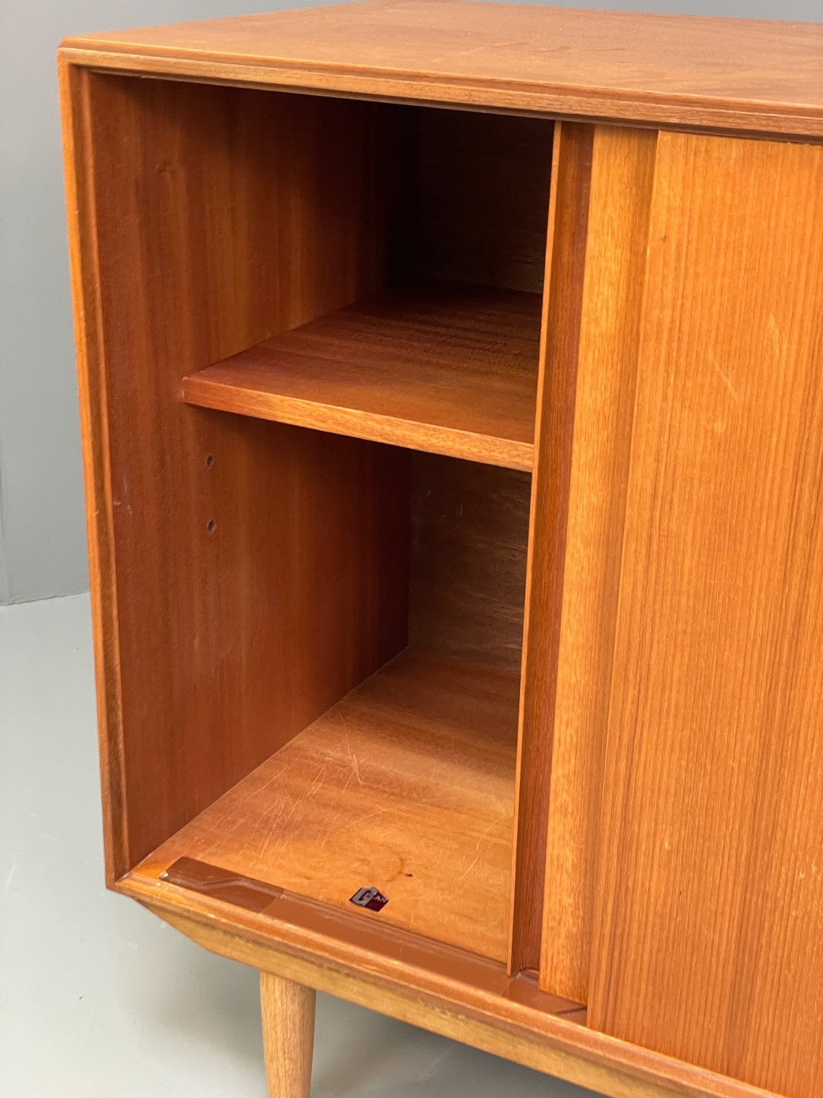 Vintage G Plan Form 5 Teak Cabinet Sliding Doors Retro Storage EB10003 MWOO - UKDK FURNITURE