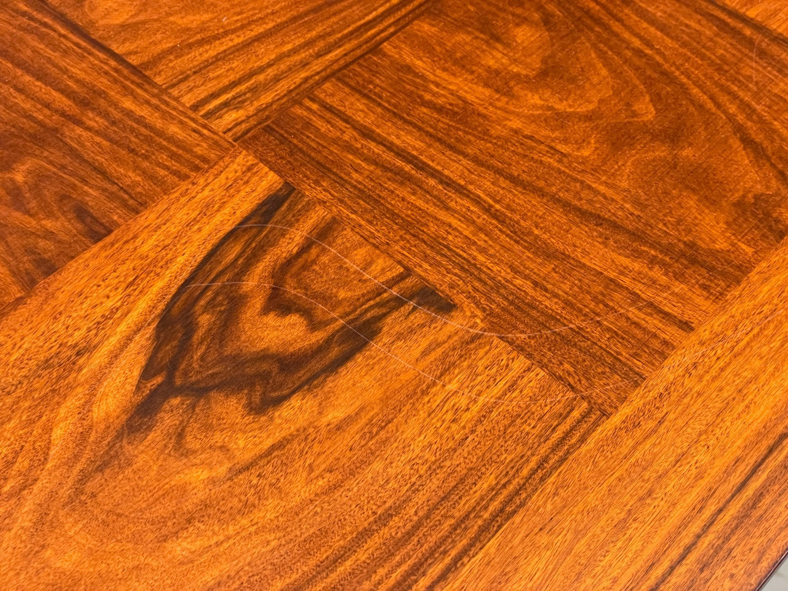 Vintage Rectangular Coffee Table By Heggen Norway Checkerboard EB7155 MWOO8