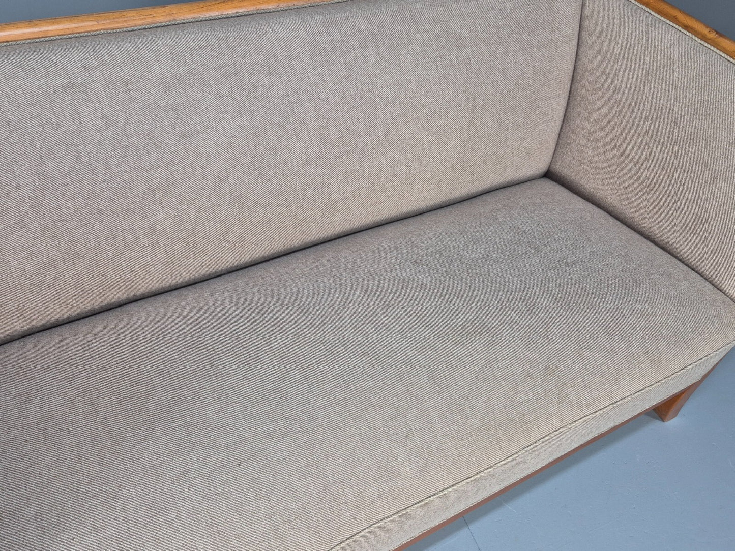 Vintage Danish Fritz Henningsen Style 2 Seater Sofa 1940s Retro EB9669 M2SS - UKDK FURNITURE