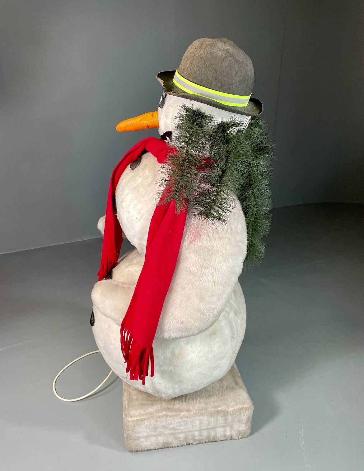 Animatronic Dancing Snowman Shop Display Vintage Danish 1970s EB6099 MWOO4