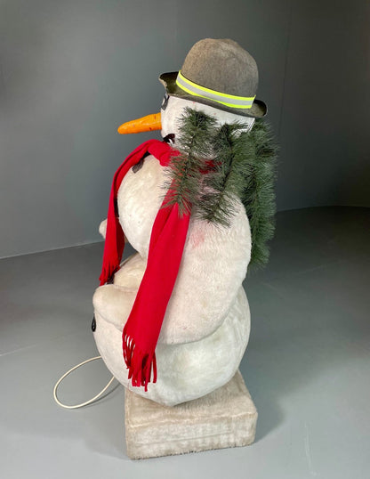 Animatronic Dancing Snowman Shop Display Vintage Danish 1970s EB6099 MWOO4