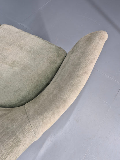 Mid Century Scandinavian Lounge Chair 1960s Retro Green  EB11090 MNOR10