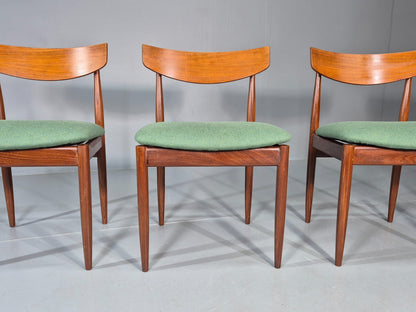 4 Vintage G Plan Dining Chairs Danish Design 1960s Retro MCM EB11484 MDIN2