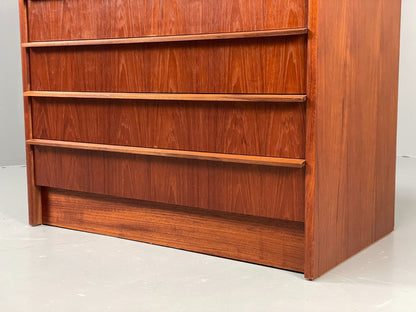 Vintage Chest Of Drawers Teak 1960s Danish Retro Storage MCM EB10868 MWOO4
