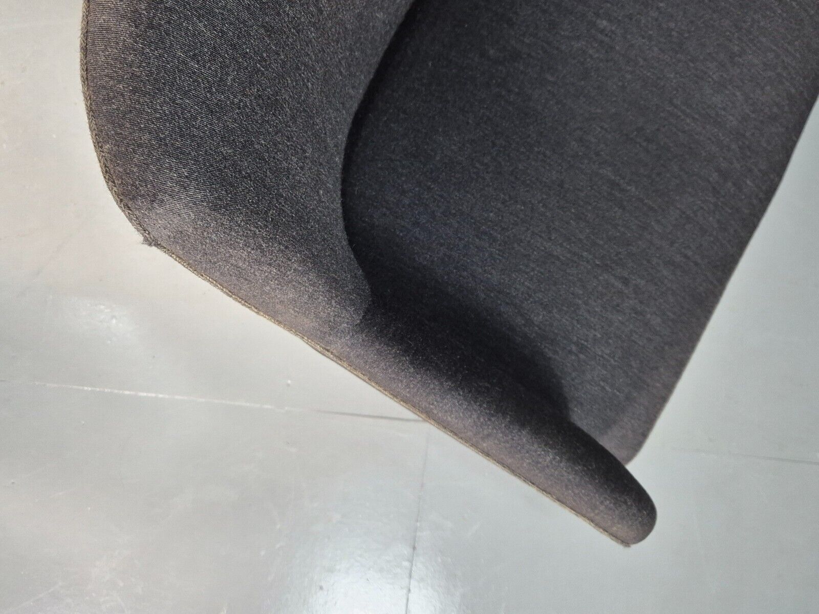 Vintage Danish 2 seat Sofa Dark Grey Mid Century Modern Retro 1950s EB8318 MNOR - UKDK FURNITURE