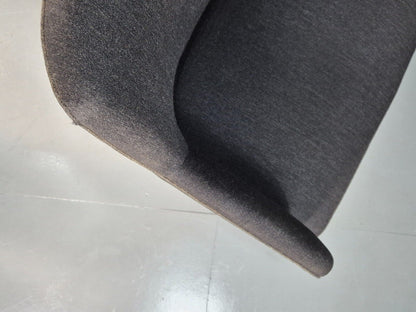 Vintage Danish 2 seat Sofa Dark Grey Mid Century Modern Retro 1950s EB8318 MNOR - UKDK FURNITURE