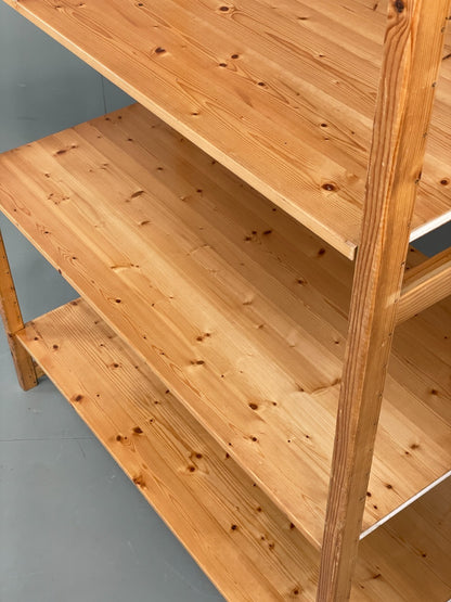 Lundia Pine Shelving System Vintage Adjustable Retro Scandi EB11856 MWOO10