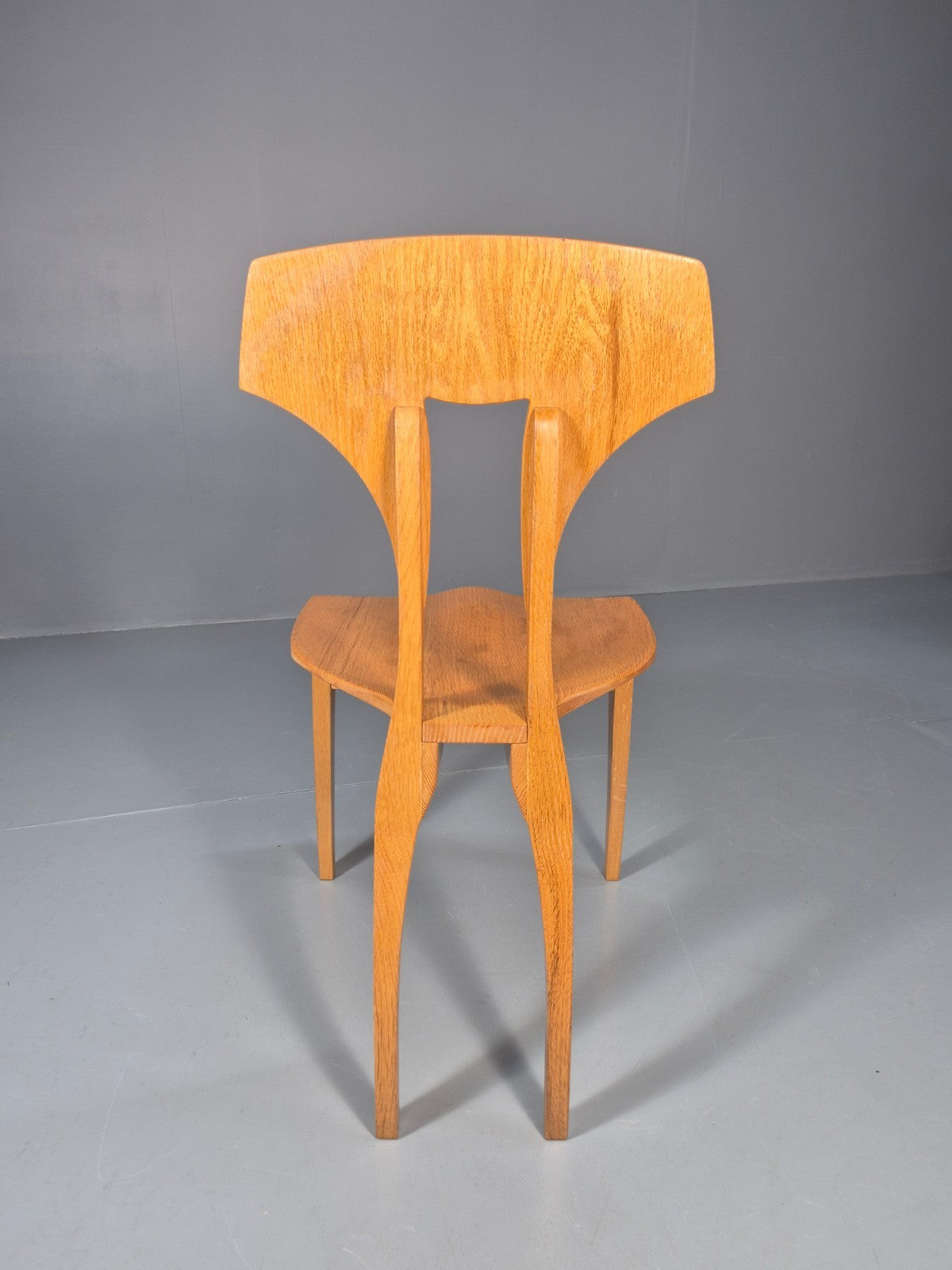 8 Modern Design Dining Chairs Blonde Oak Craftsperson Bespoke Build EB10928 MDIN10