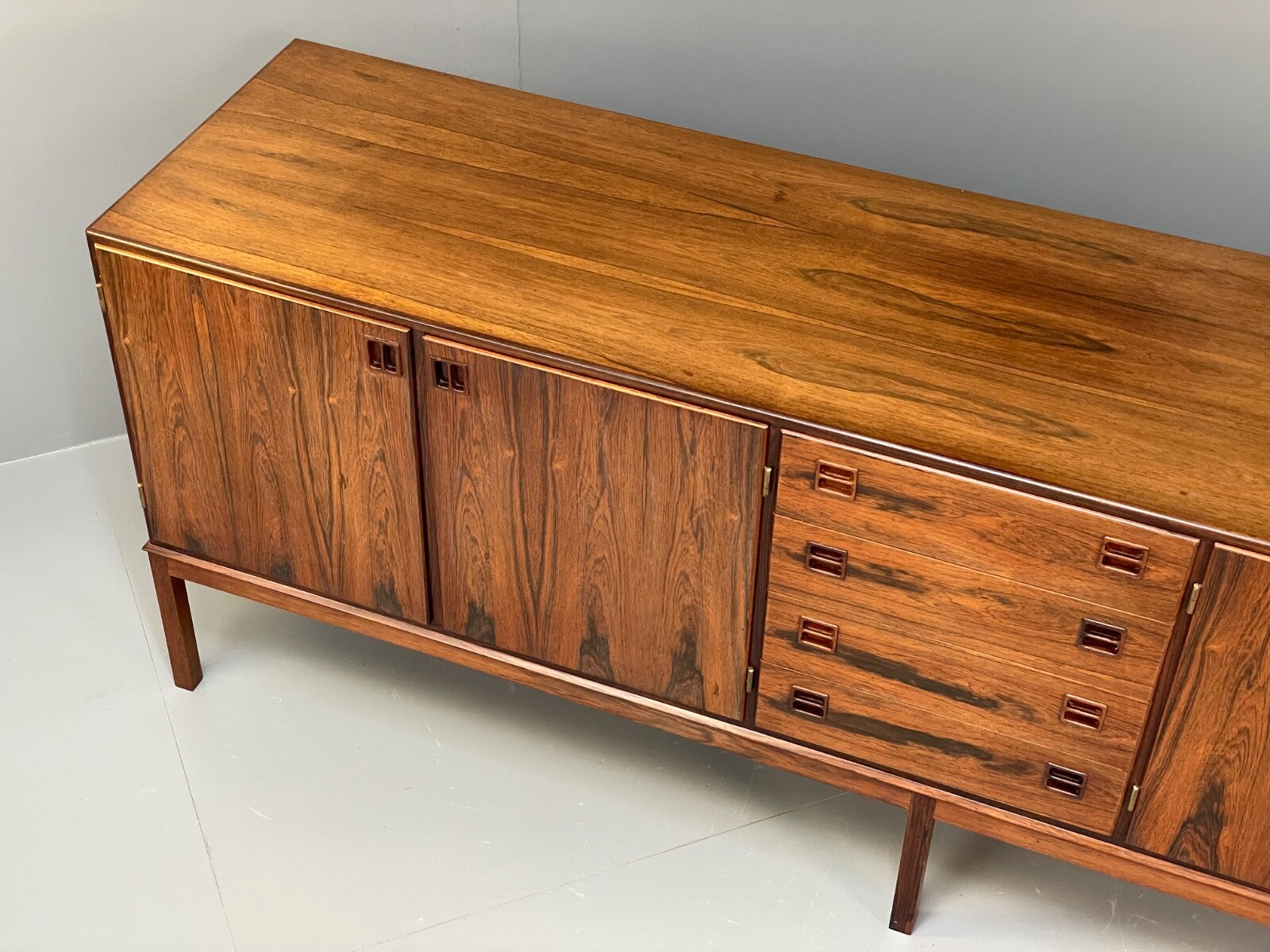 Mid Century Danish Sideboard Bernhard Petersen & Son Vintage Drawers EB9730 MWOO - UKDK FURNITURE