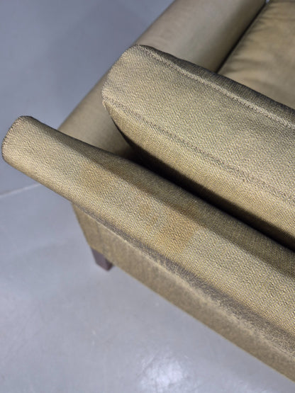 Vintage Danish Lounge Chair Cotton 1960s Retro MCM EB3166 MNOR13