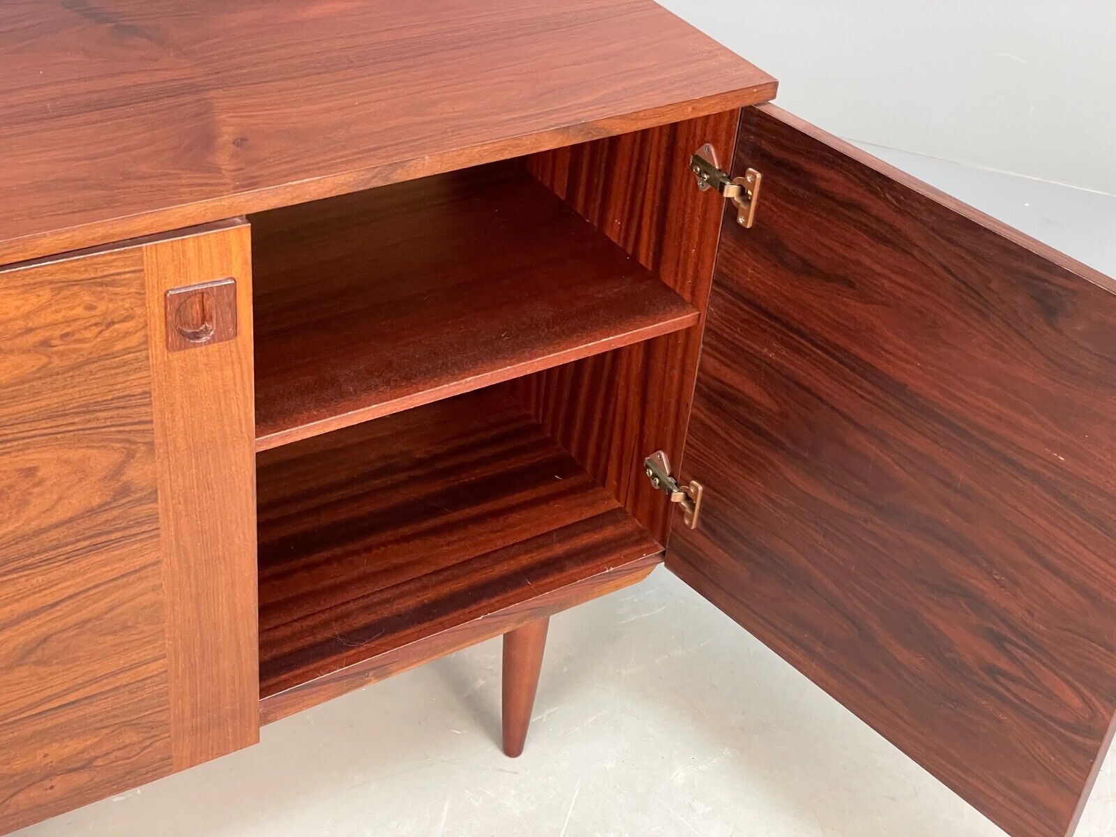 Vintage Danish Storage Cabinet Adjustable Shelf Retro EB8846 MWOO - UKDK FURNITURE