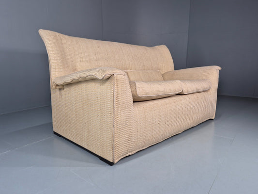 Afra and Tobia Scarpa for B and B Italia Two Seater  Lauriana 80s EB11007 M2SS1