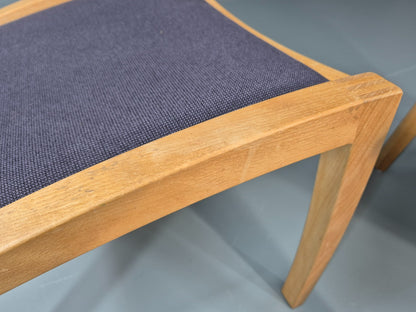 Vintage Danish Lounge Chair and Footstool Luna by Morten Gottler EB11357 MNOR17