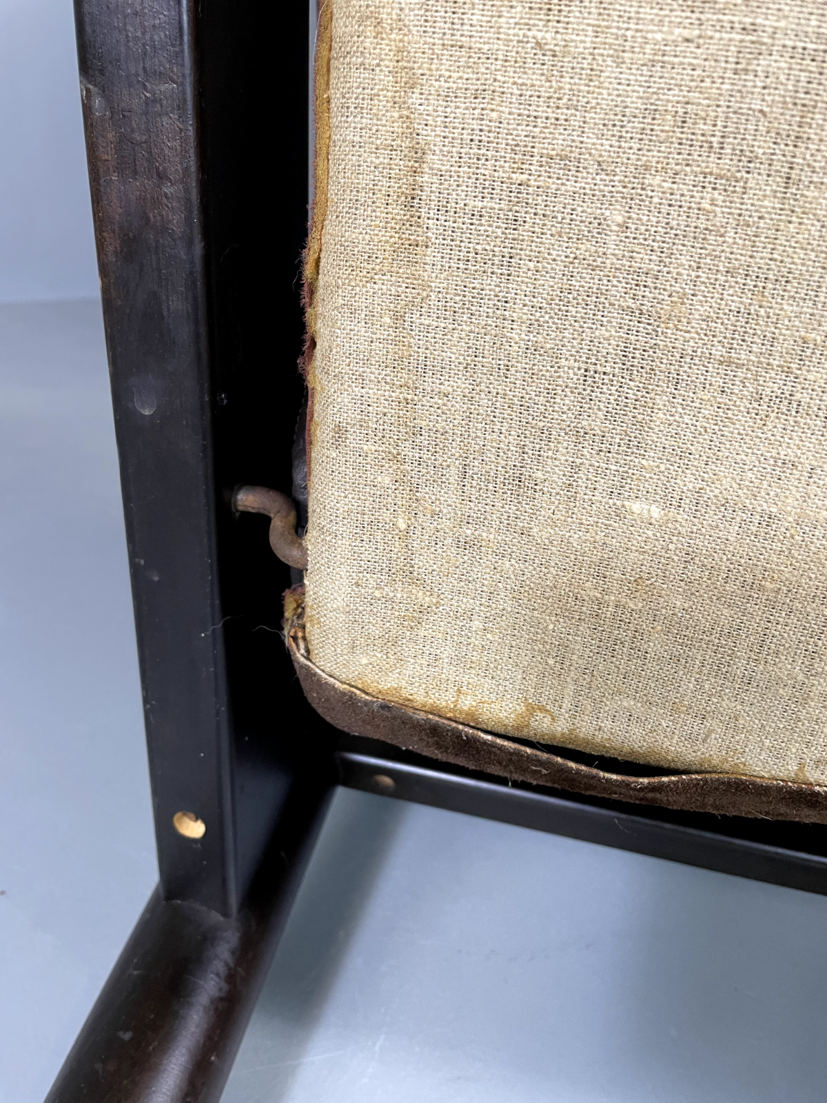 Vintage Danish Lounge Chair Brown Leather Jeki Gehl Retro MCM EB6082 MNOR20